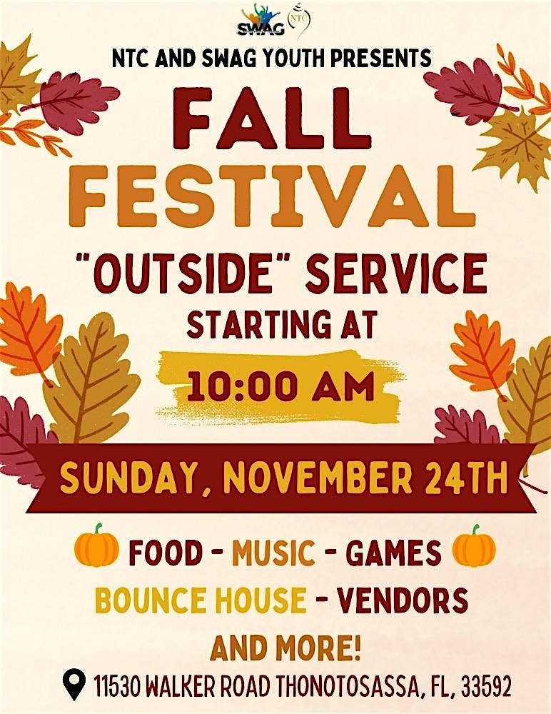 NTC Fall Festival and Outside Service