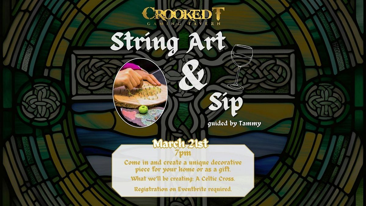 String Art & Sip