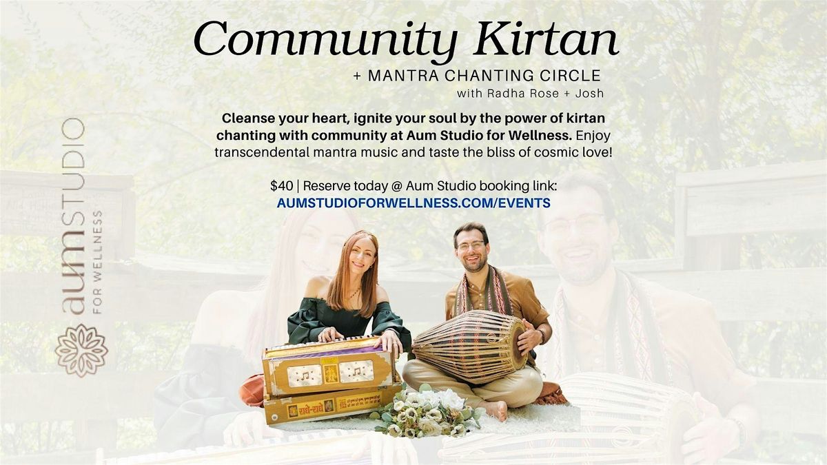 Community Kirtan with Mantra Chanting Circle