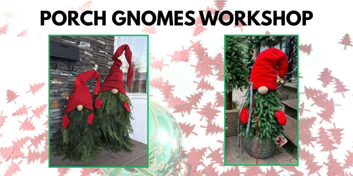 Porch Sitter Gnome Workshop