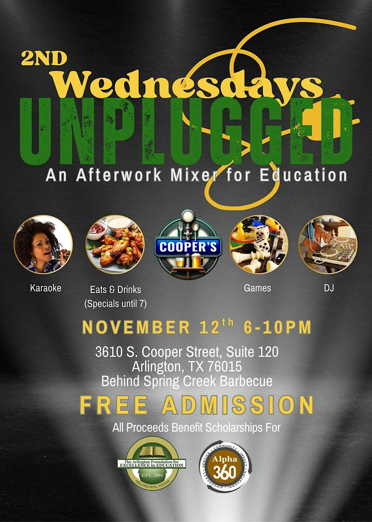 Unplugged: An After Work Mixer for Education