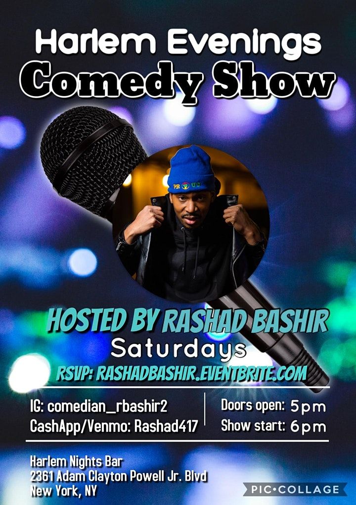 Harlem Evenings Comedy Show, Harlem Nights Bar, New York, 20 March 2021