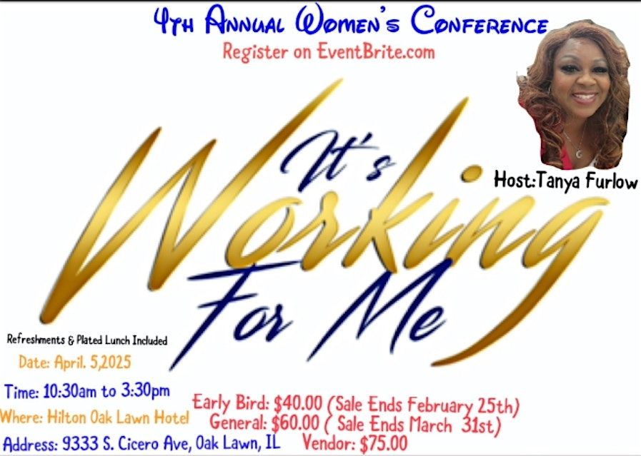 It's Working For Me Women's Conference