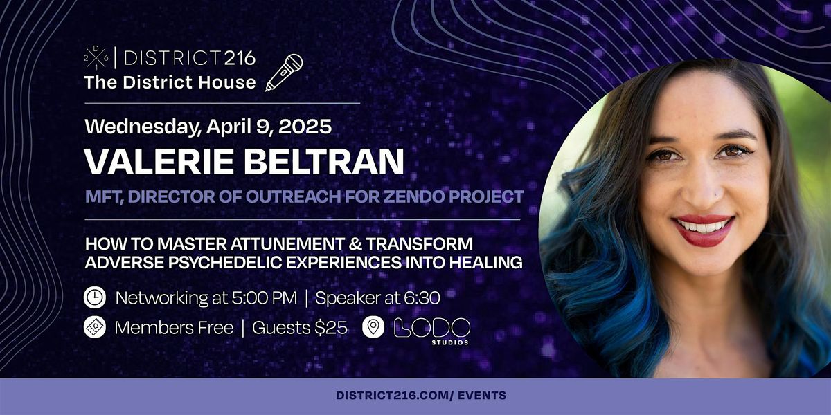 The District House (Wed. 04\/09 with Valerie Beltran)