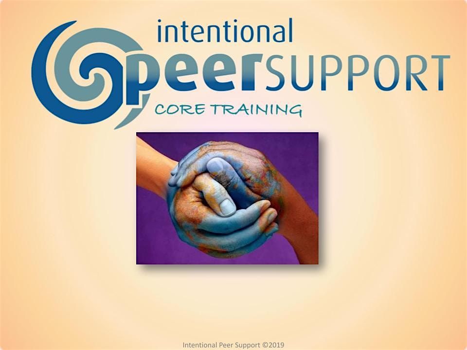 Intentional Peer Support Virtual Overview (90 minutes) - VERMONT ONLY