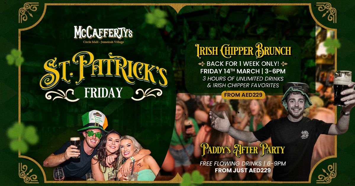 Chipper Brunch - Paddy's Weekend Special