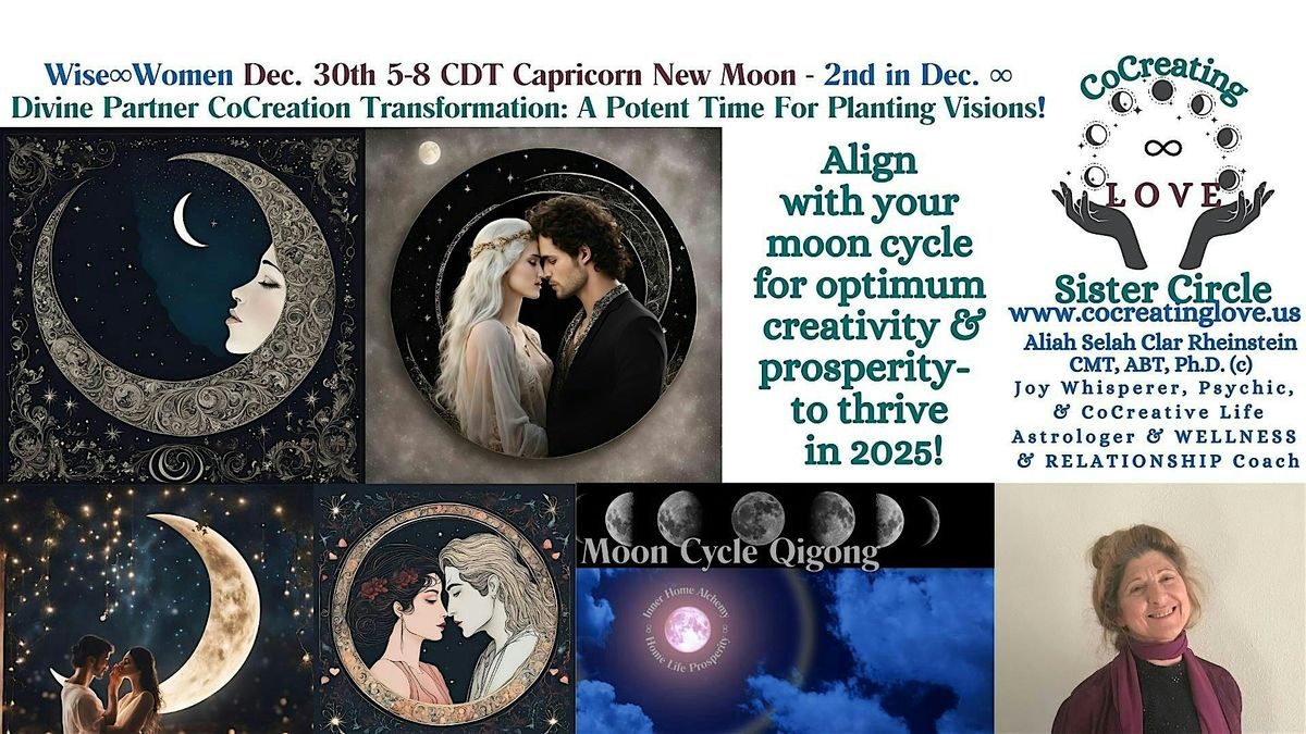 2nd Dec New Moon In Capricorn \u221e  A Potent Time For Planting Visions!