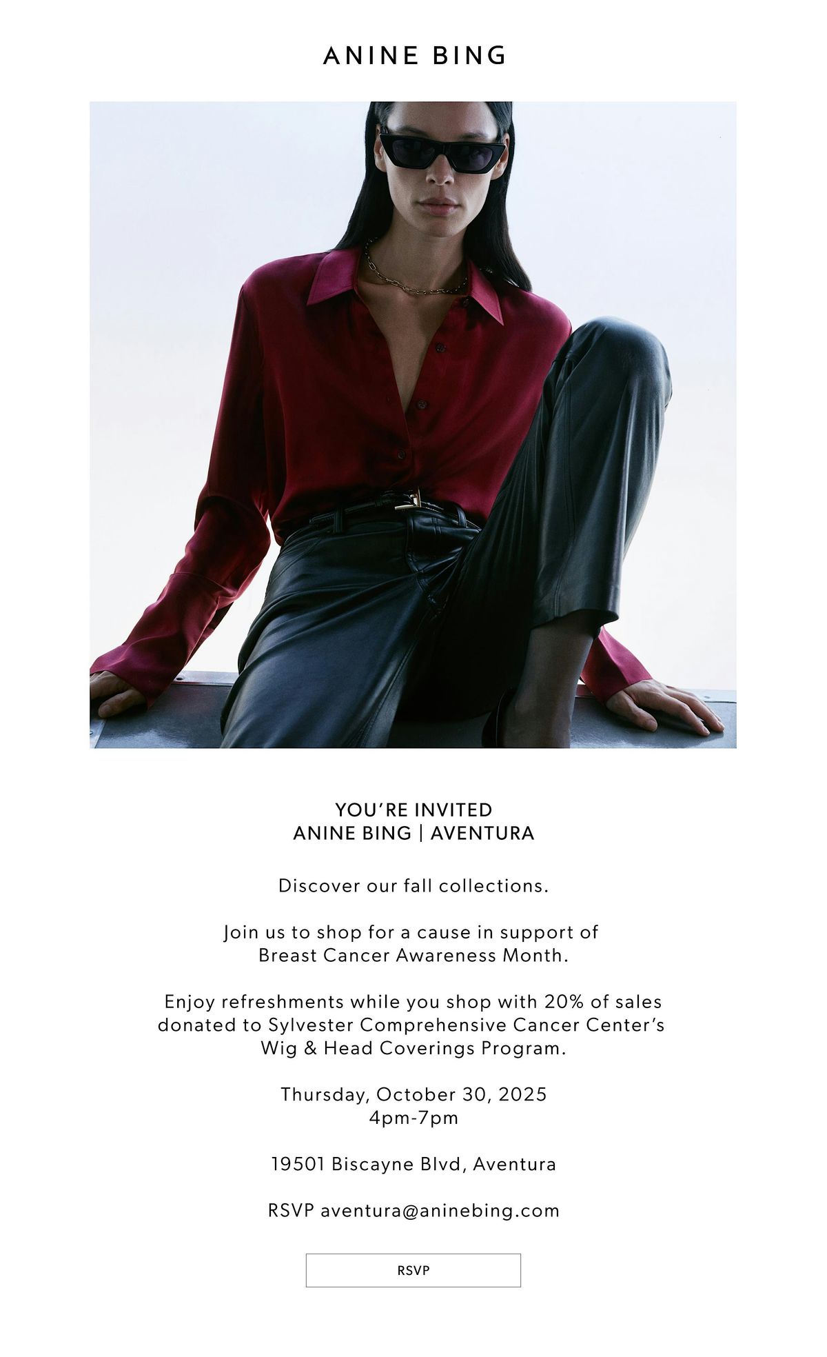 Shop for a cause in support of Breast Cancer Awareness Month