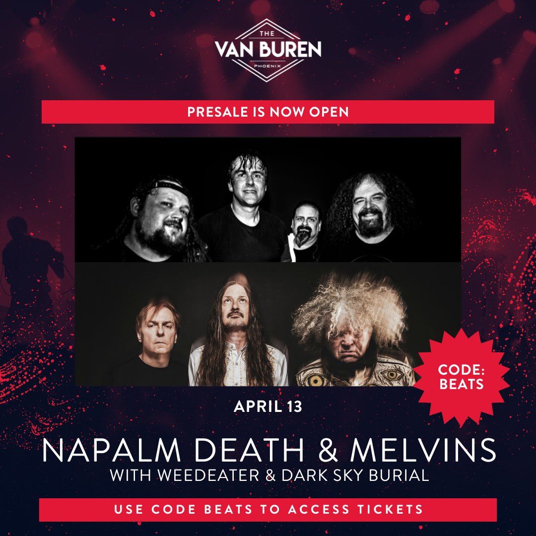 Napalm Death at The Van Buren