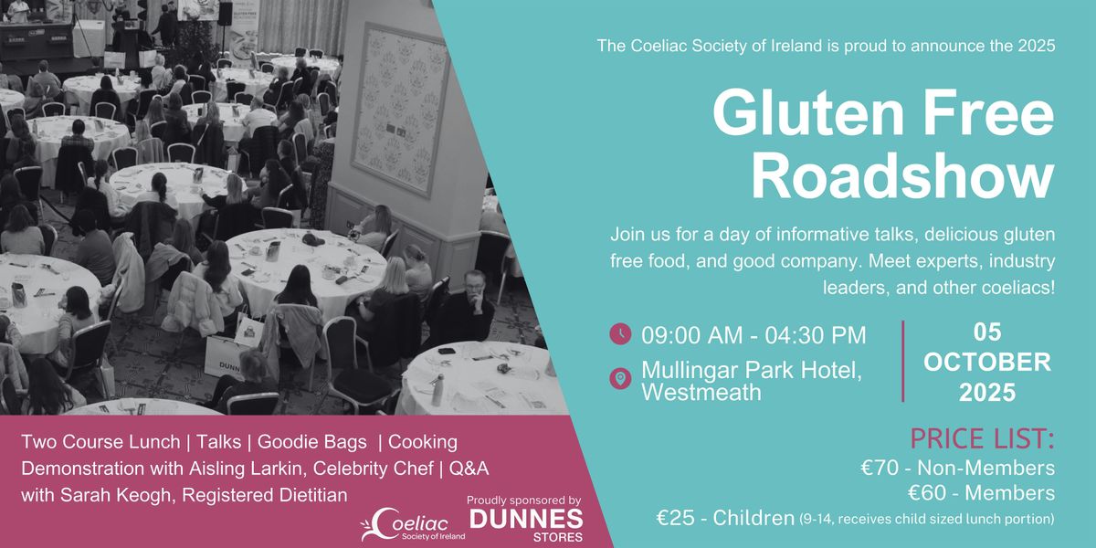 Gluten Free Roadshow 2025