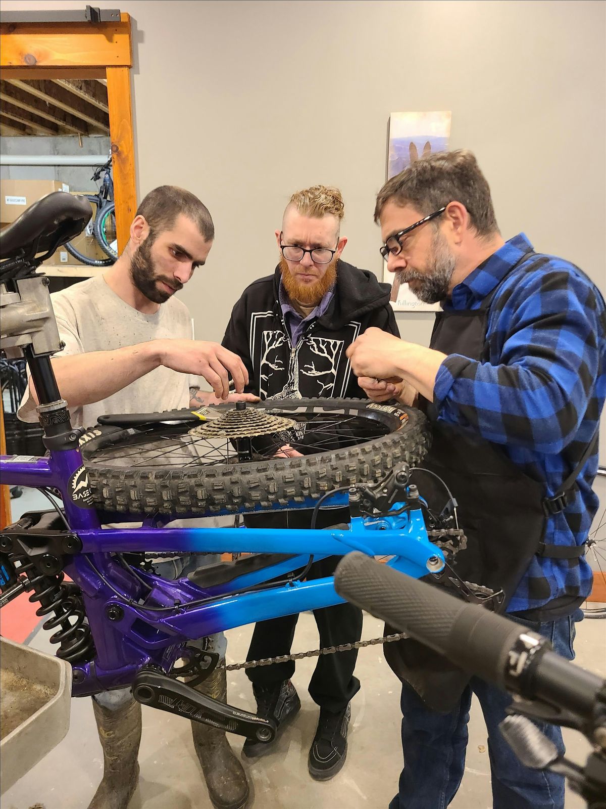 Vermont Bicycle Mechanic Training  for Retail Service - Central VT