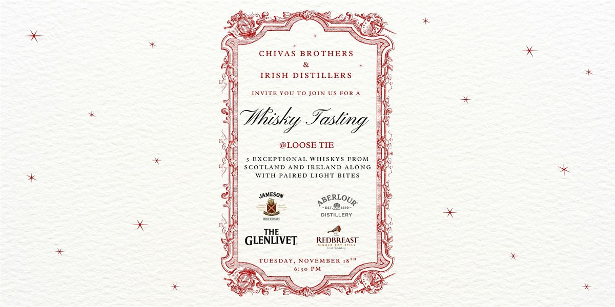 Sip & Savour: Premium Whiskey Tasting