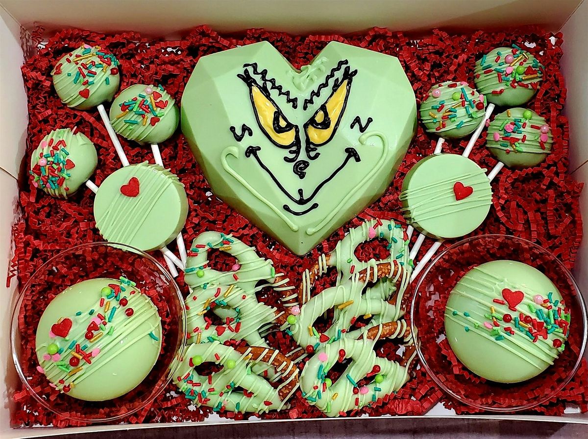Grinchy Holiday Treat Box Class