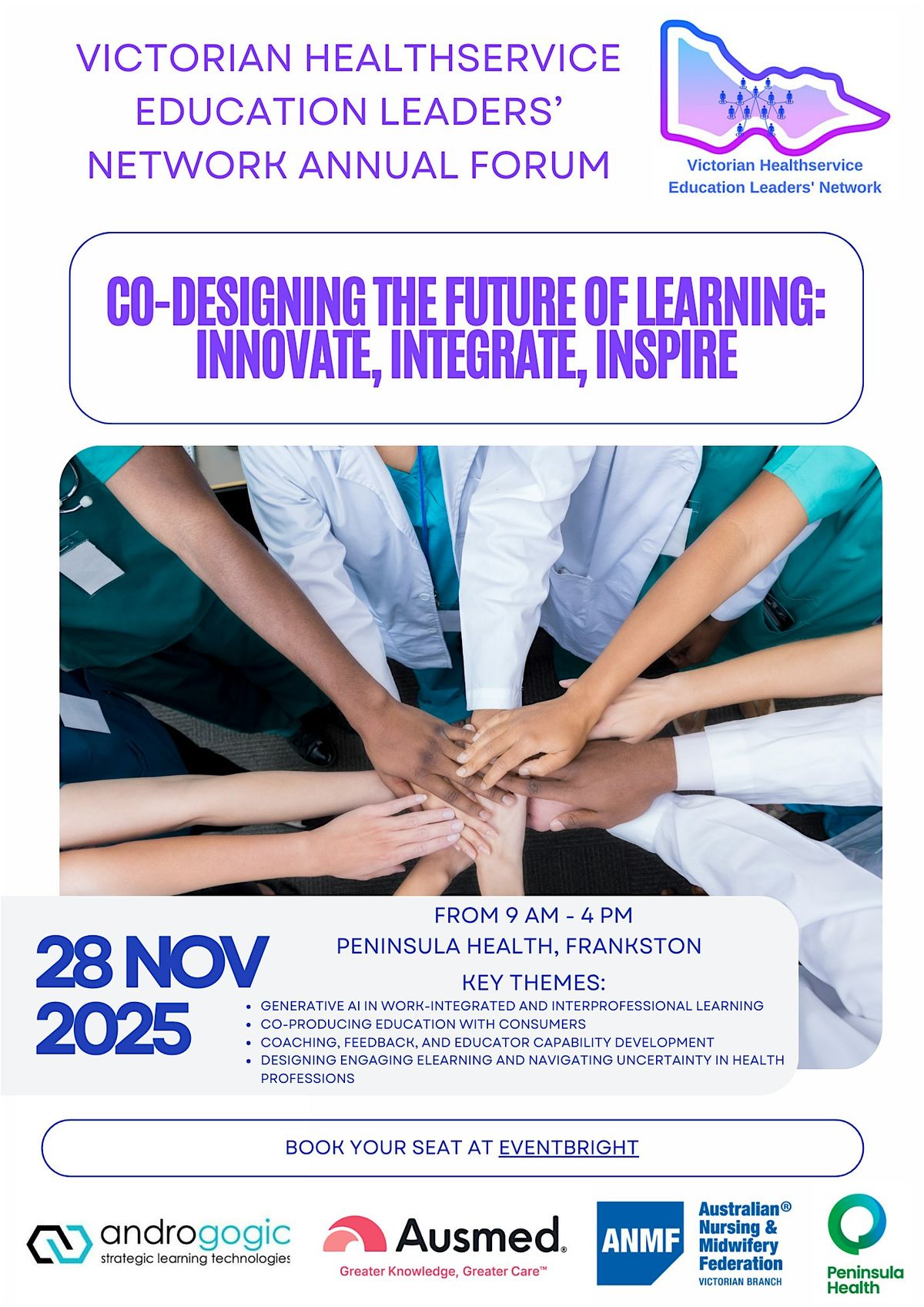 Victorian Healthservice Education Leader's Network (VHELN) Forum 2025