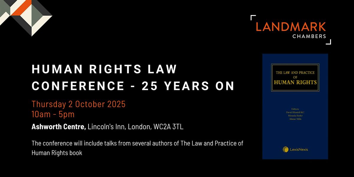Human Rights Law Conference - 25 Years On
