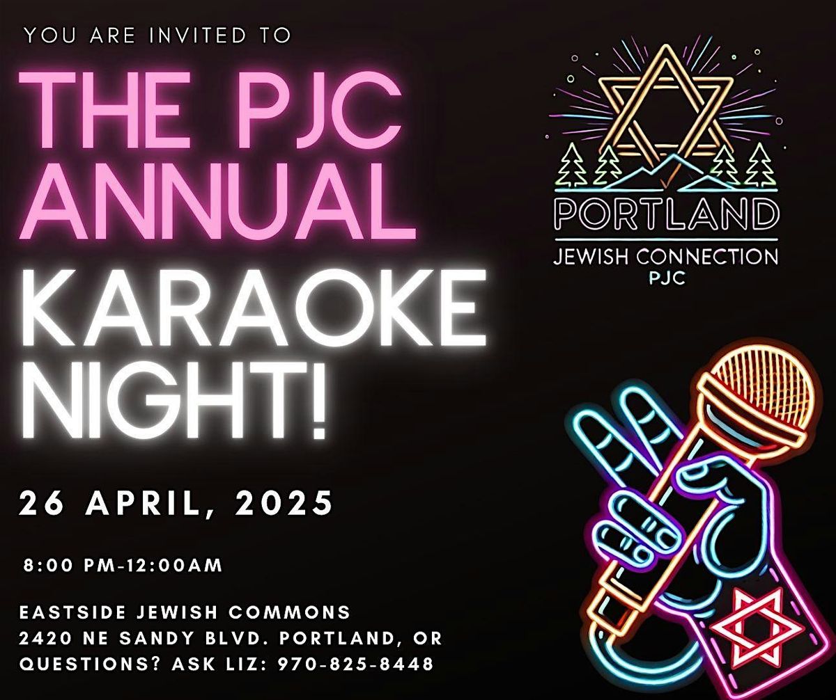 The PJC Annual Karaoke Night