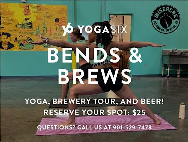 Bends & Brews: YogaSix x Wiseacre