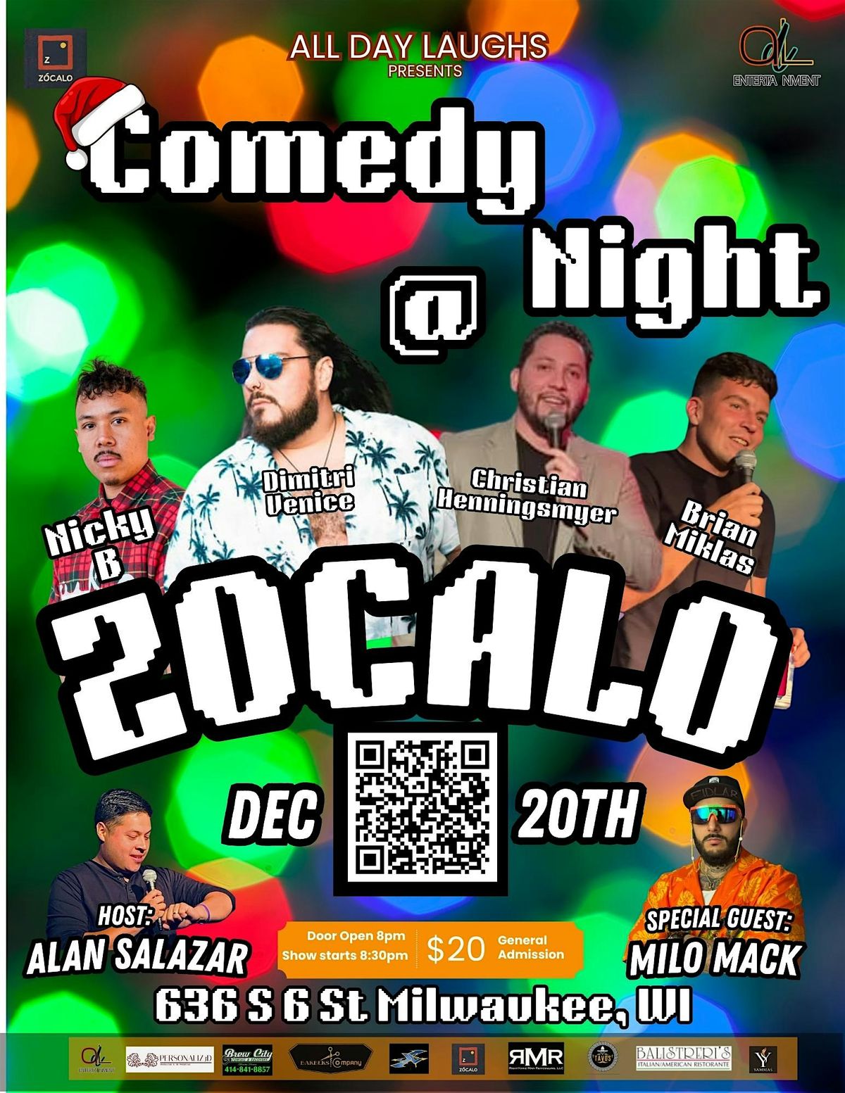 Comedy Night @ Zocalo