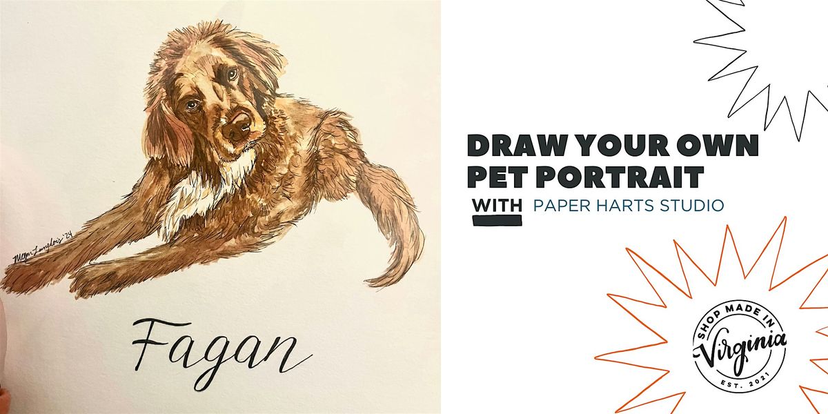 Draw Your Own Pet Portrait