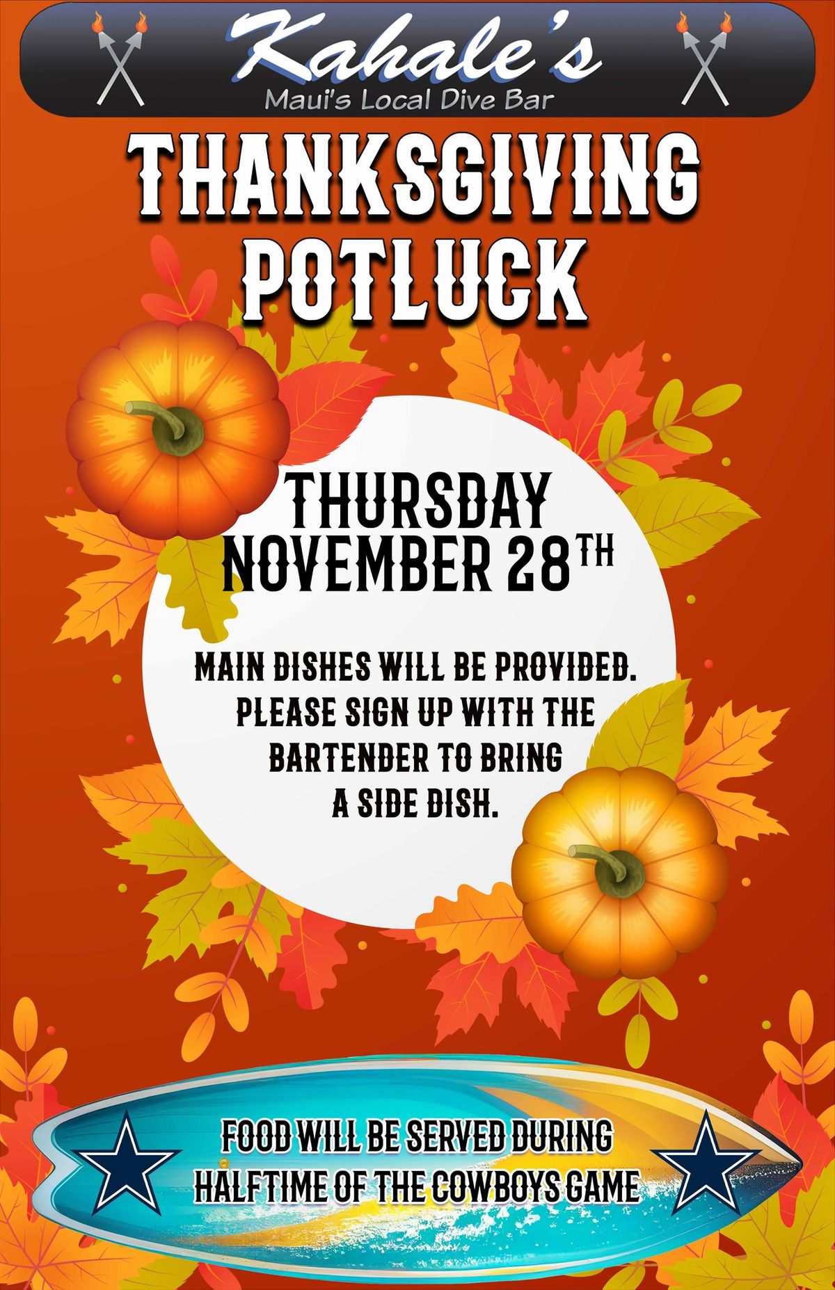 Thanksgiving Potluck