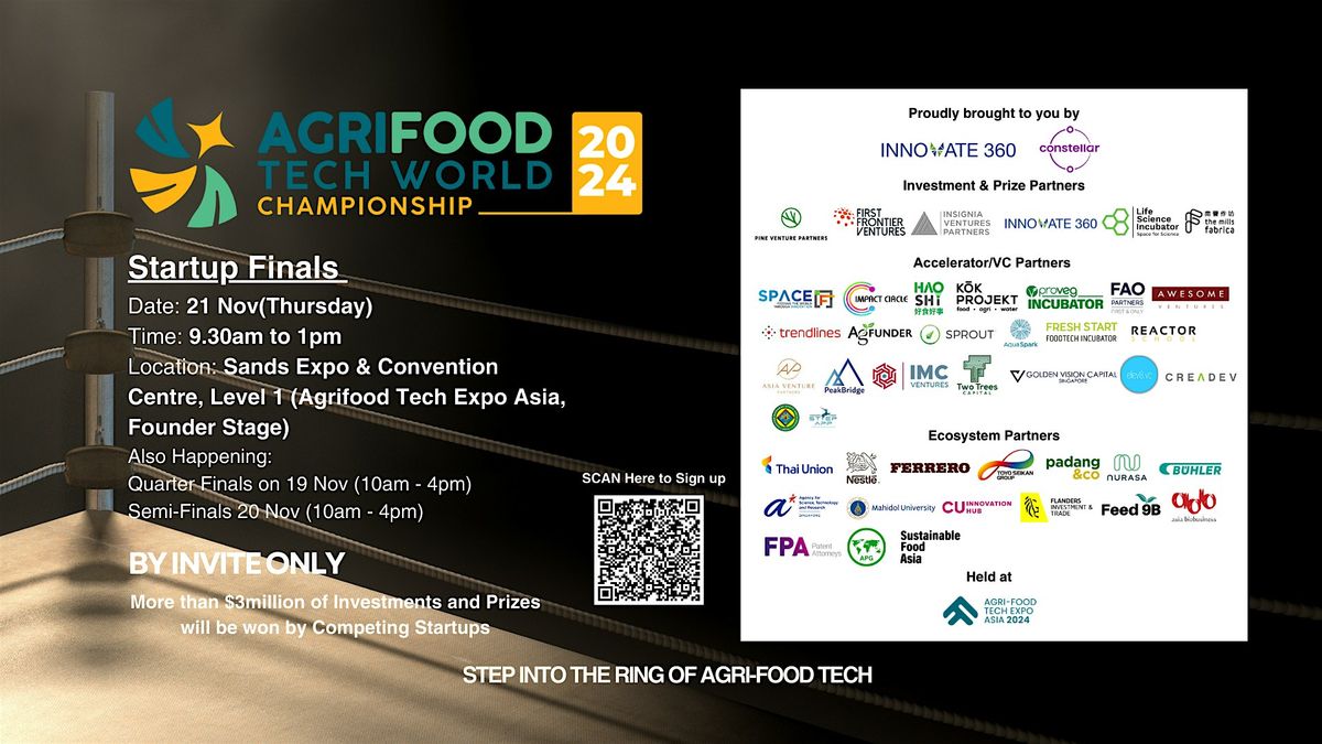 Join Us at AFTEA 2024: Agri Food Tech World Championship