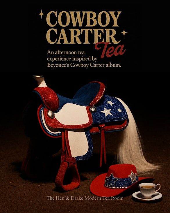 Cowboy Carter Tea at The Hen and Drake Modern Tearoom