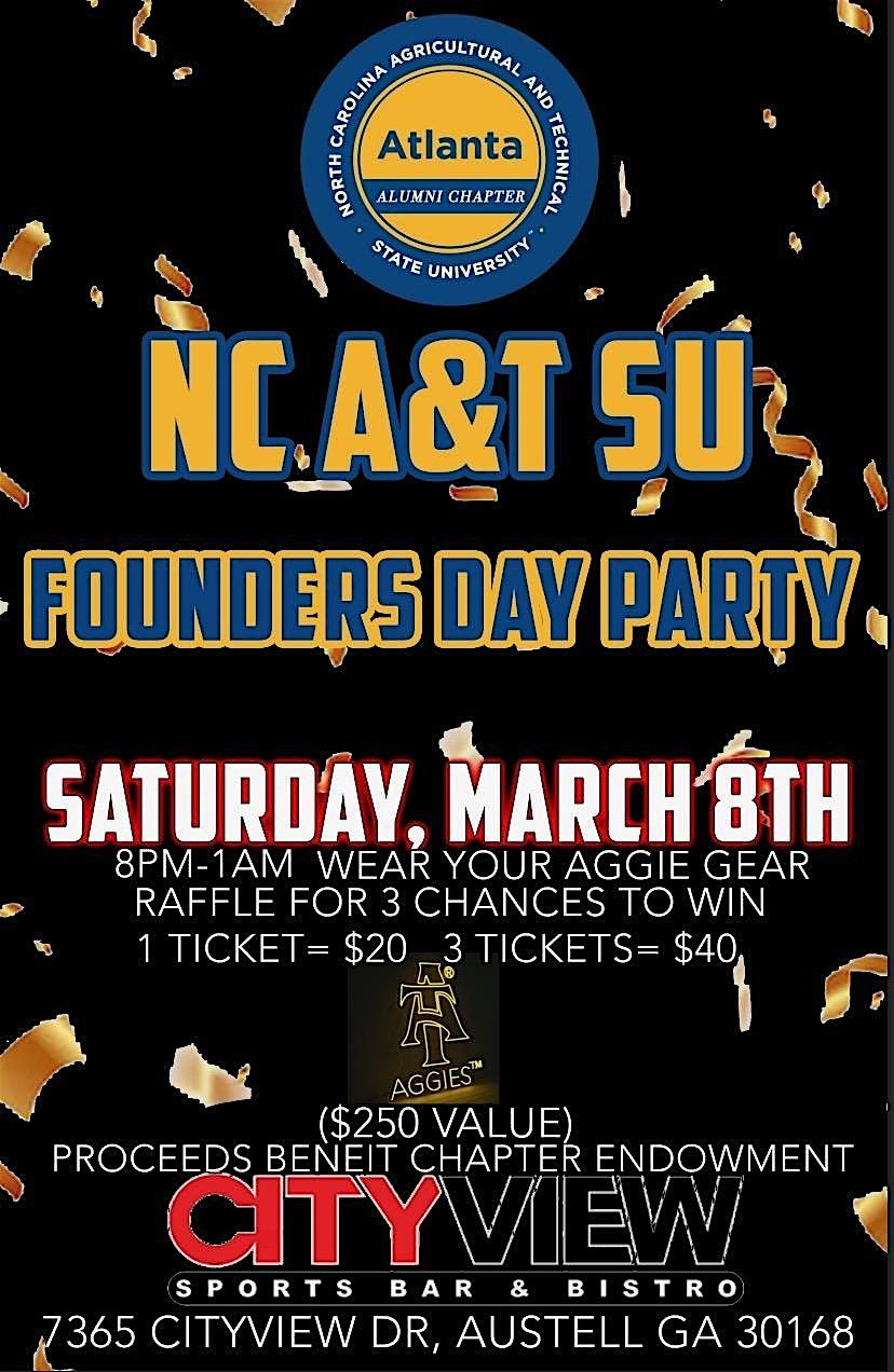 ATL Alumni Chapter of NC A&T Founders Day Party