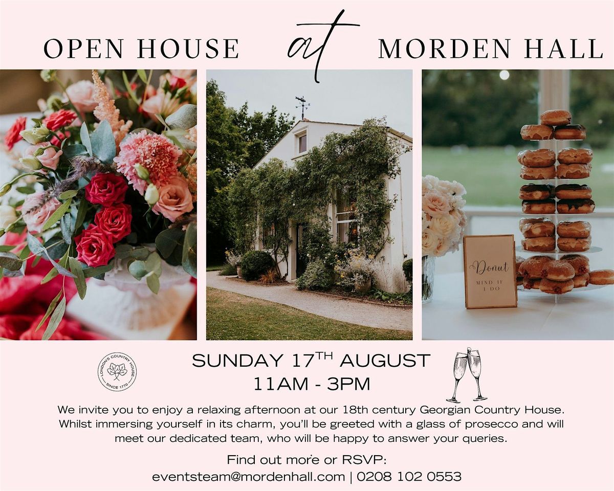 Morden Hall Open House