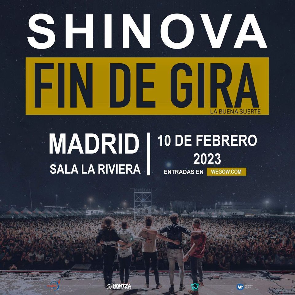 SHINOVA en Madrid (La Riviera)