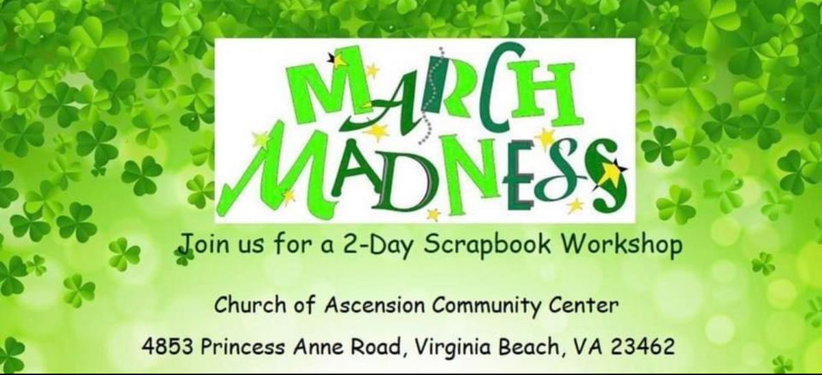 March Madness Scrapbooking Event