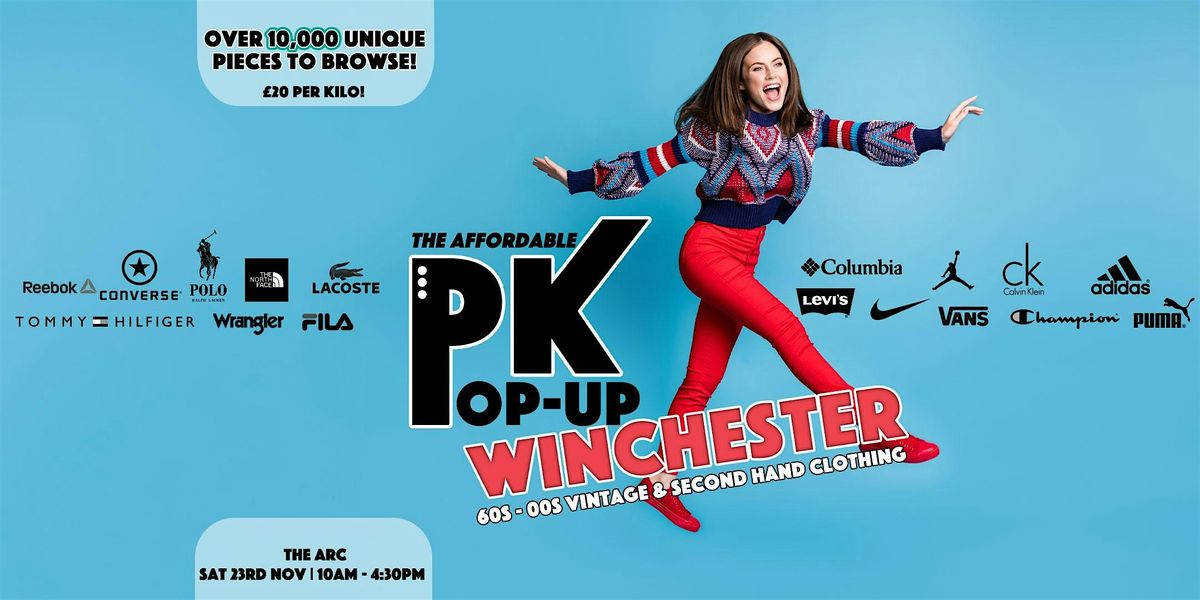 Winchester's Affordable PK Pop-up - \u00a320 per kilo!