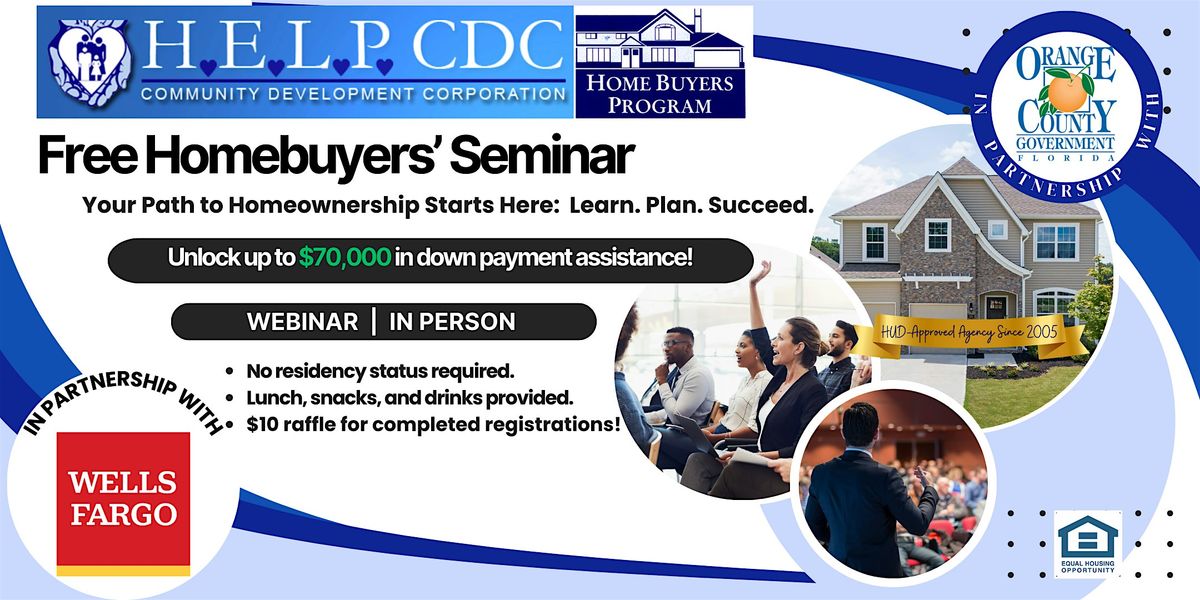 Your Key to Homeownership: Free Workshop (Virtual or In Person)