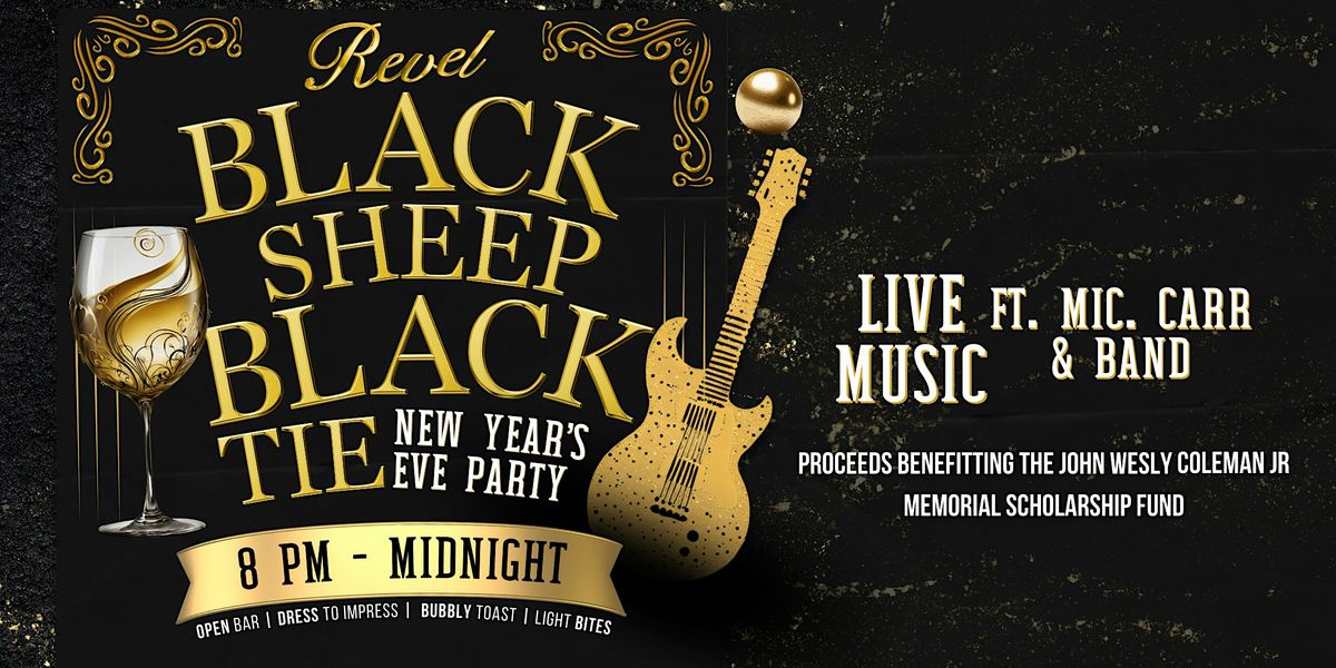 Black Sheep, Black Tie NYE Celebration