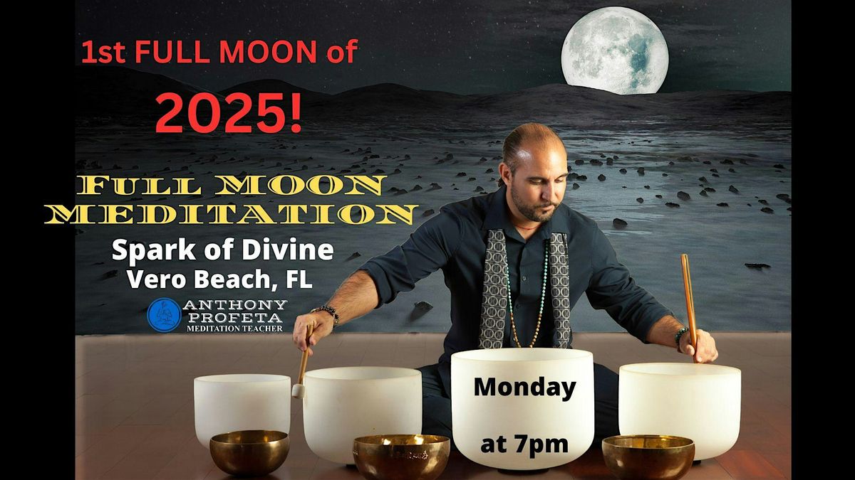 Full Moon SOUND BATH Meditation