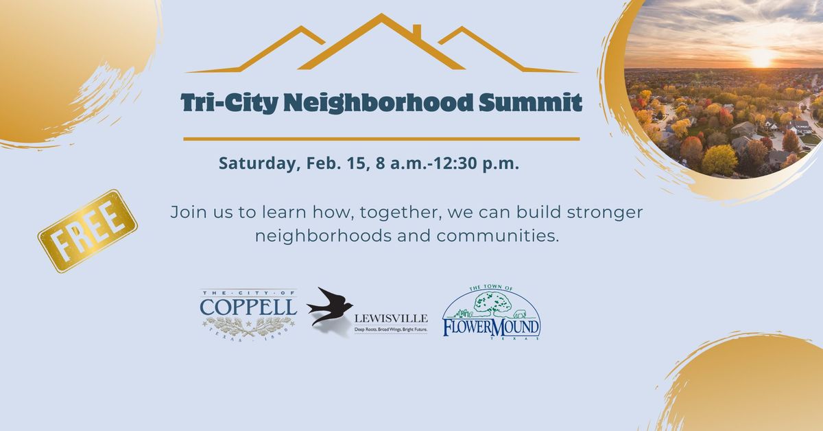  Tri-City Neighborhood Summit