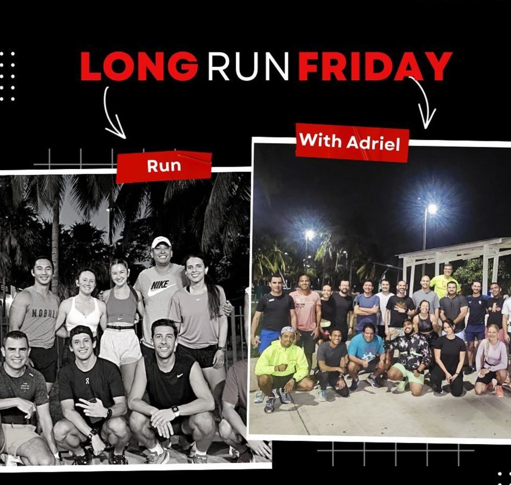 RSVP through SweatPals: Long Run Friday