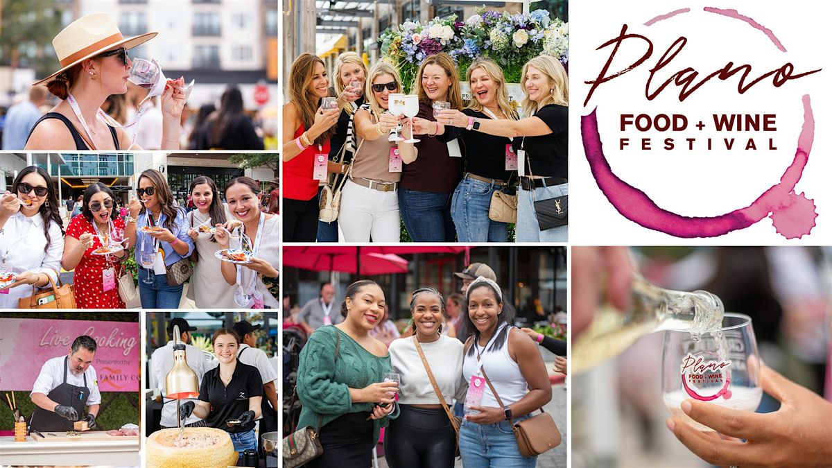 Plano Food + Wine Festival Presented by Kroger Delivery