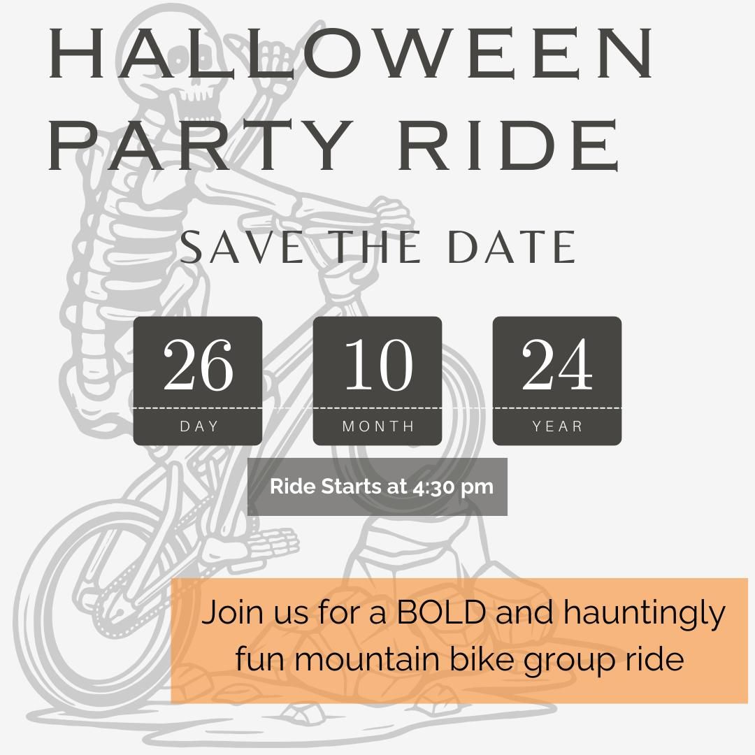 Halloween MTB Party Ride- Free!