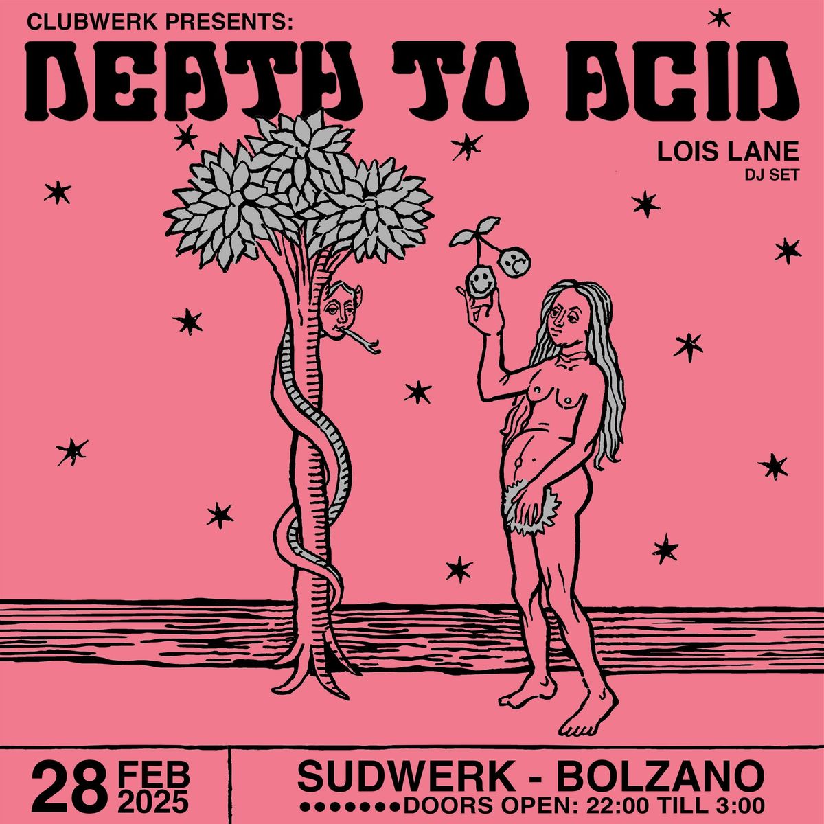 ***CLUBWERK*** w\/ Death To Acid & Lois Lane | wave techno industrial party