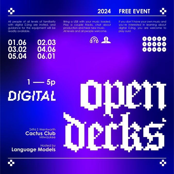 Open Decks Series \u2013 Digital Edition