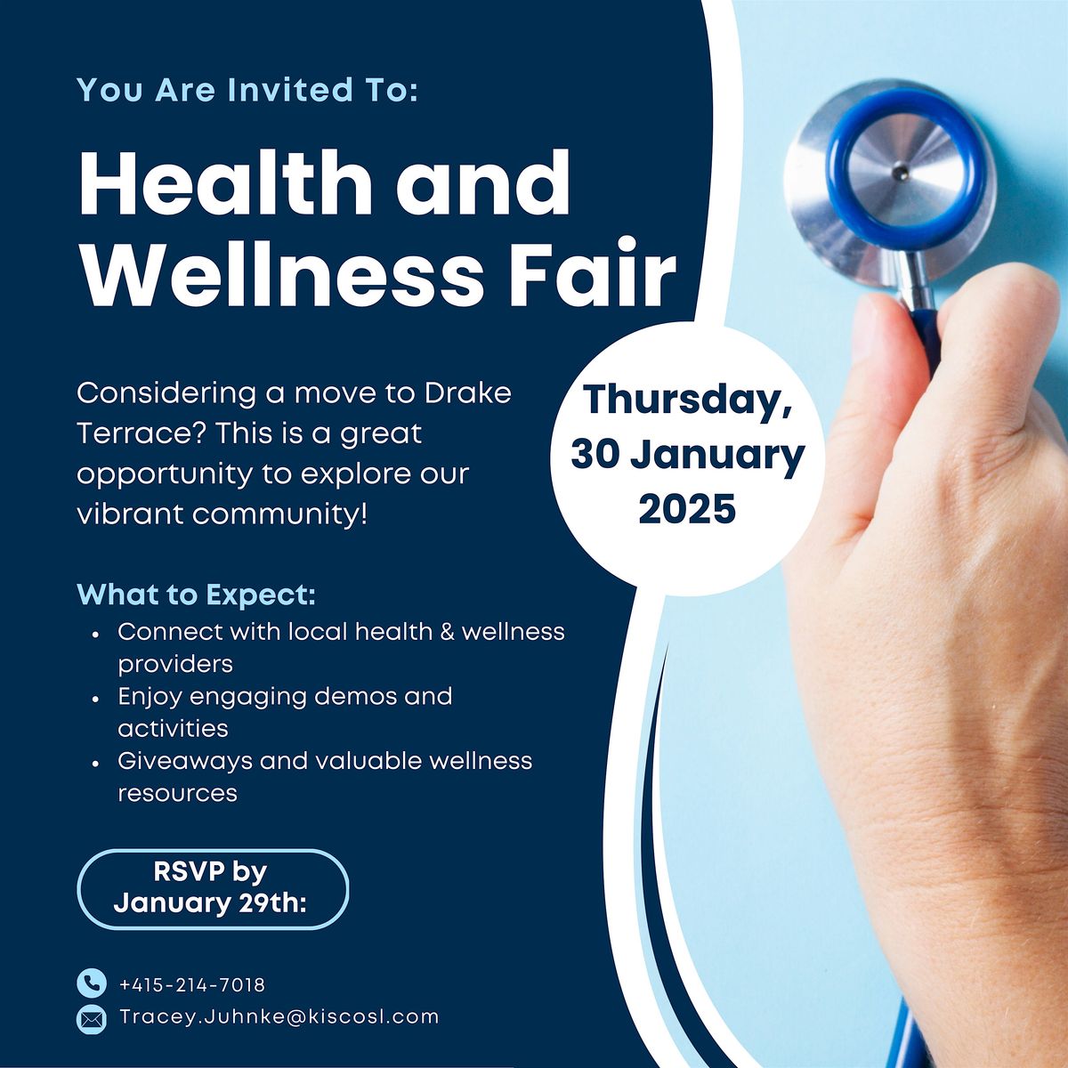 Drake Terrace Wellness Fair