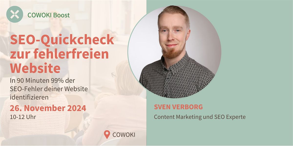 In 90 Minuten 99% der SEO-Fehler deiner Webseite identifizieren mit Sven