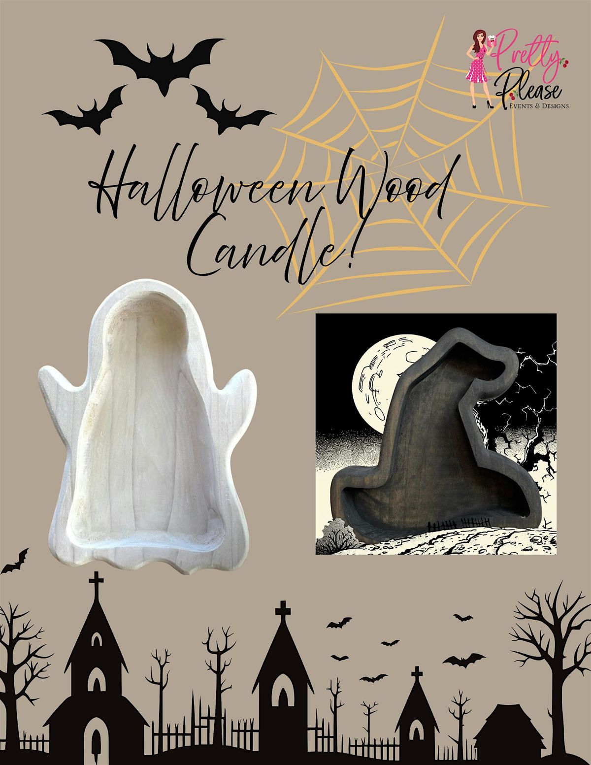 Spooky Glow Candle Class