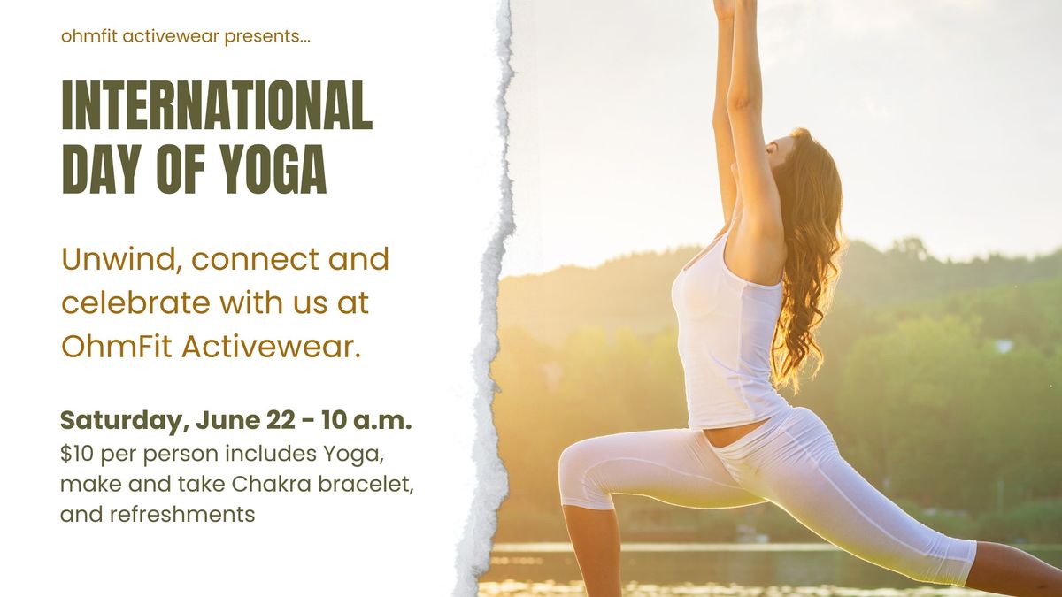 International Day of Yoga Celebration