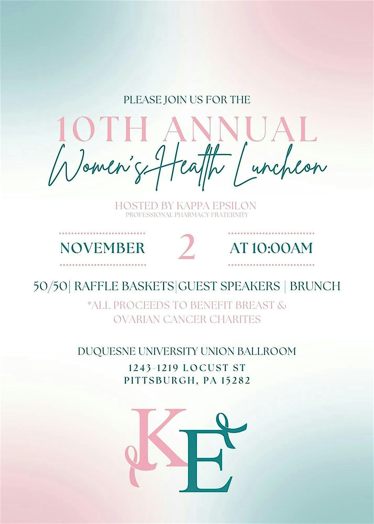 10th Annual Women's Health Luncheon