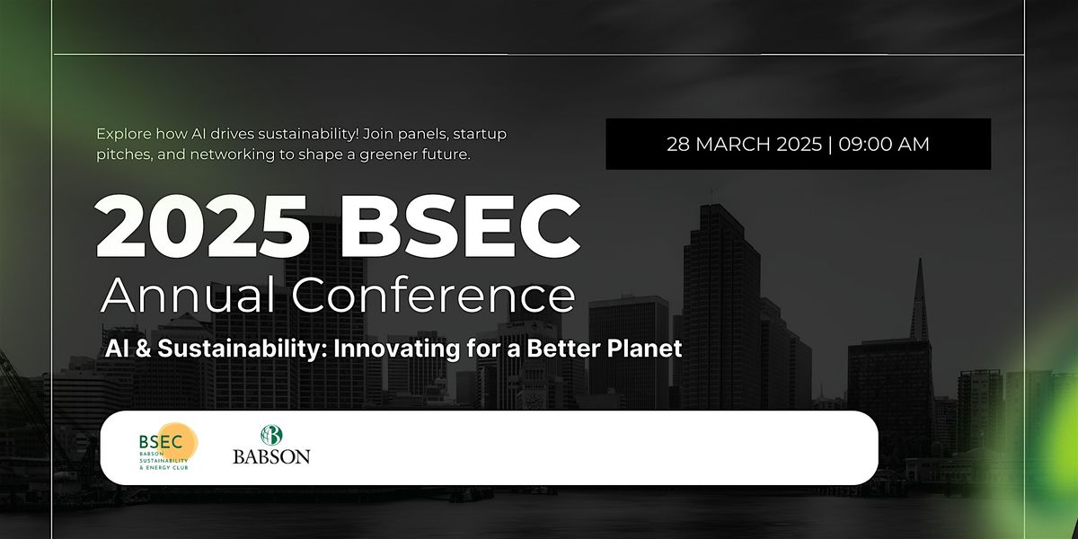 Babson AI & Sustainability Annual Conference 2025