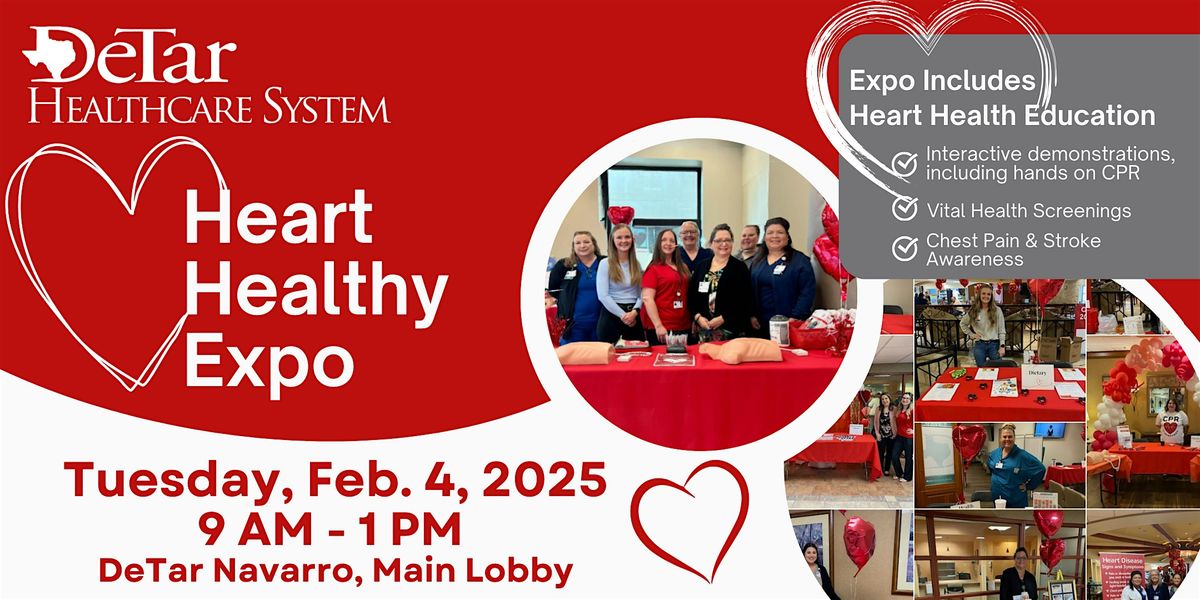 DeTar Healthy Heart EXPO