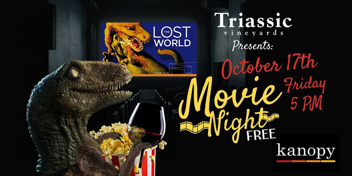 Movie Night at Triassic Vineyards: The Lost World