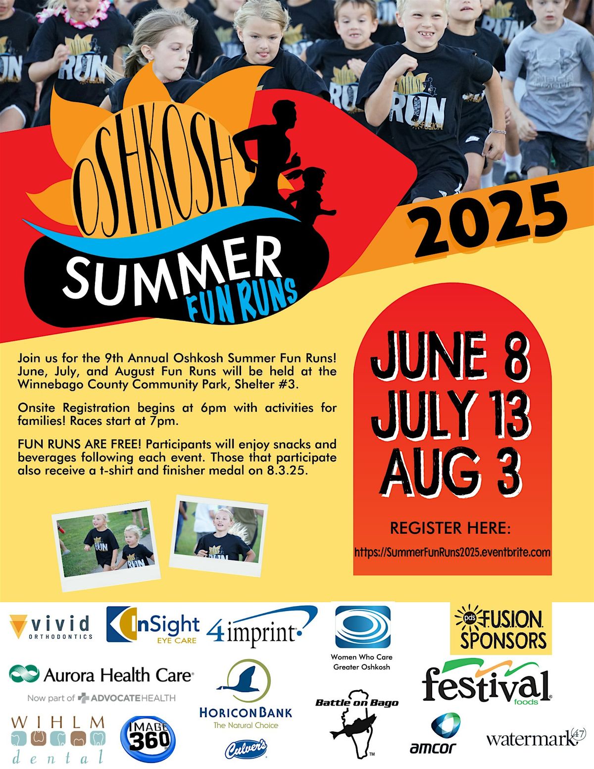 Oshkosh Summer Fun Runs 2025