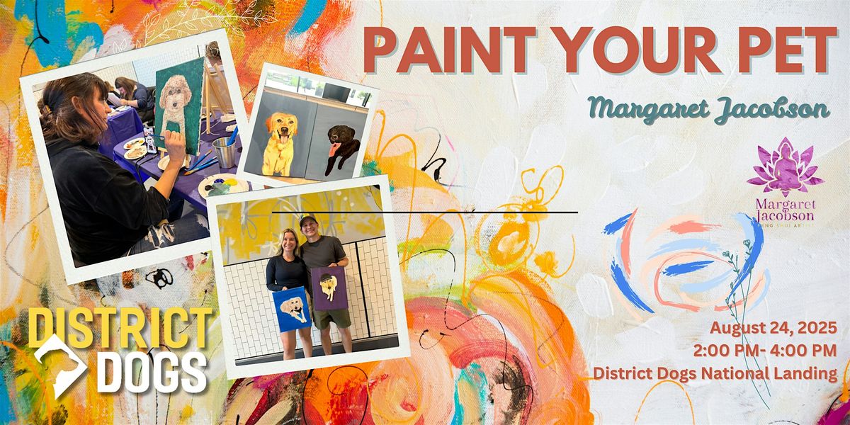Paint Your Pet Workshop at District Dogs National Landing!